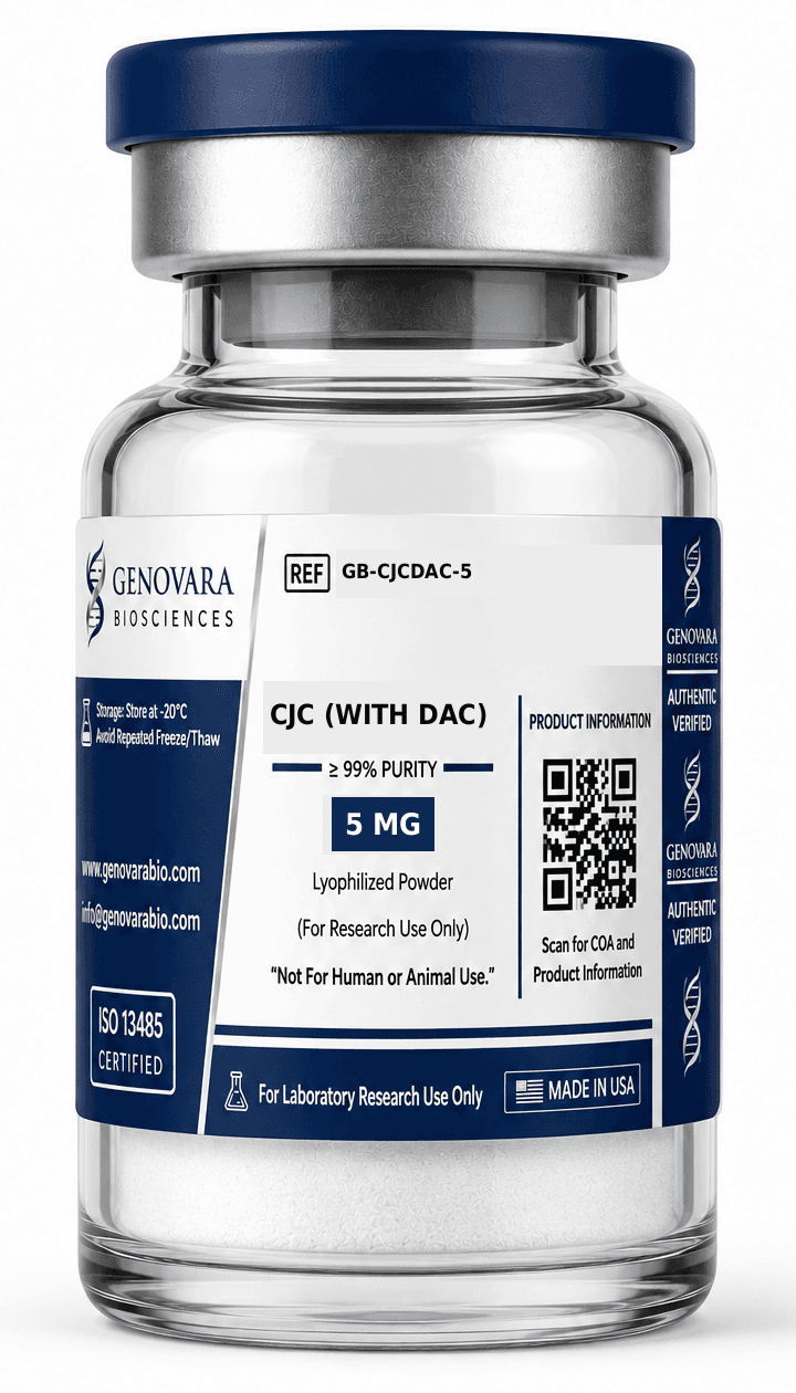 CJC (With DAC) research vial